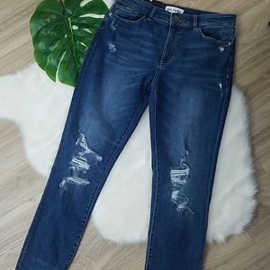 DL1961 Distressed Instaslim Jeans Size 30
